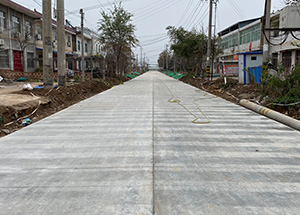 閻良區(qū)北屯街道北一路建設(shè)管道捐獻